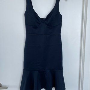 Navy Bustier Dress